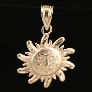 * SOLD * Michael Anthony 14K Sun Pendant *SOLD*
